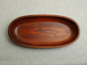 OVAL WOOD PLATTER LARGE