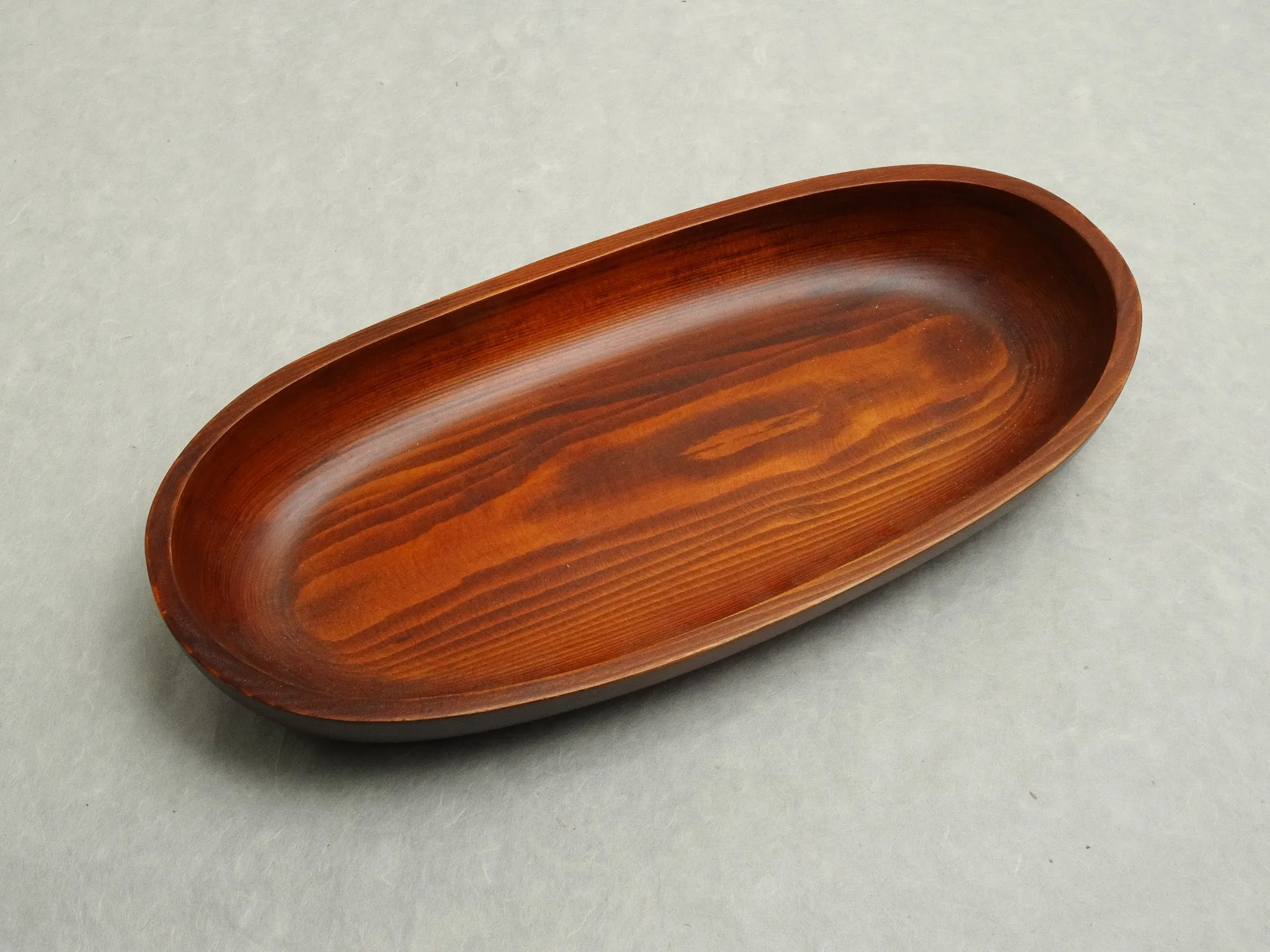 OVAL WOOD PLATTER LARGE