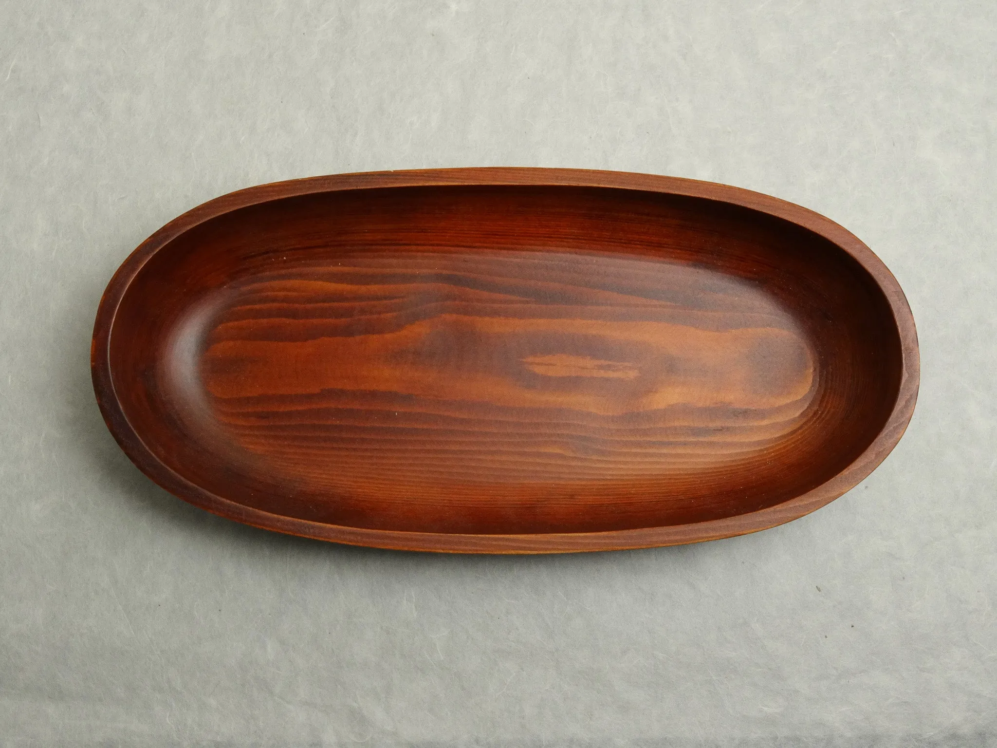 OVAL WOOD PLATTER LARGE