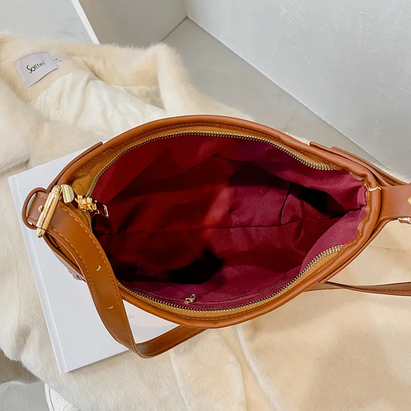 Paziye Lamb Wool Crossbody Bag