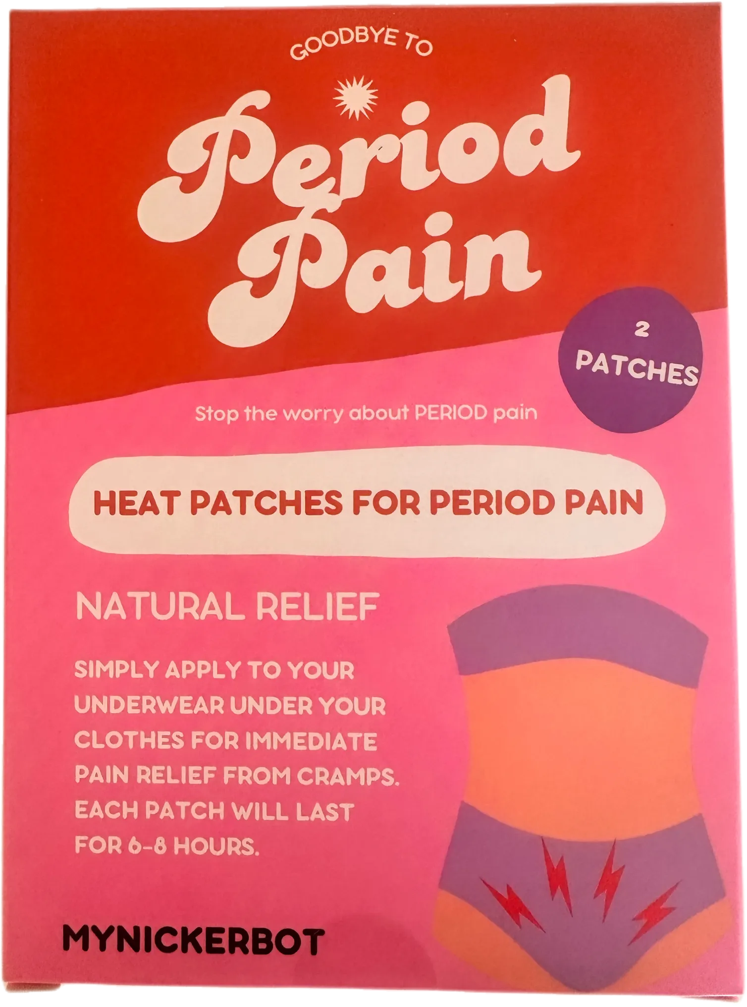 Period Starter Kit - Mini Pack for Teens -  2 pairs