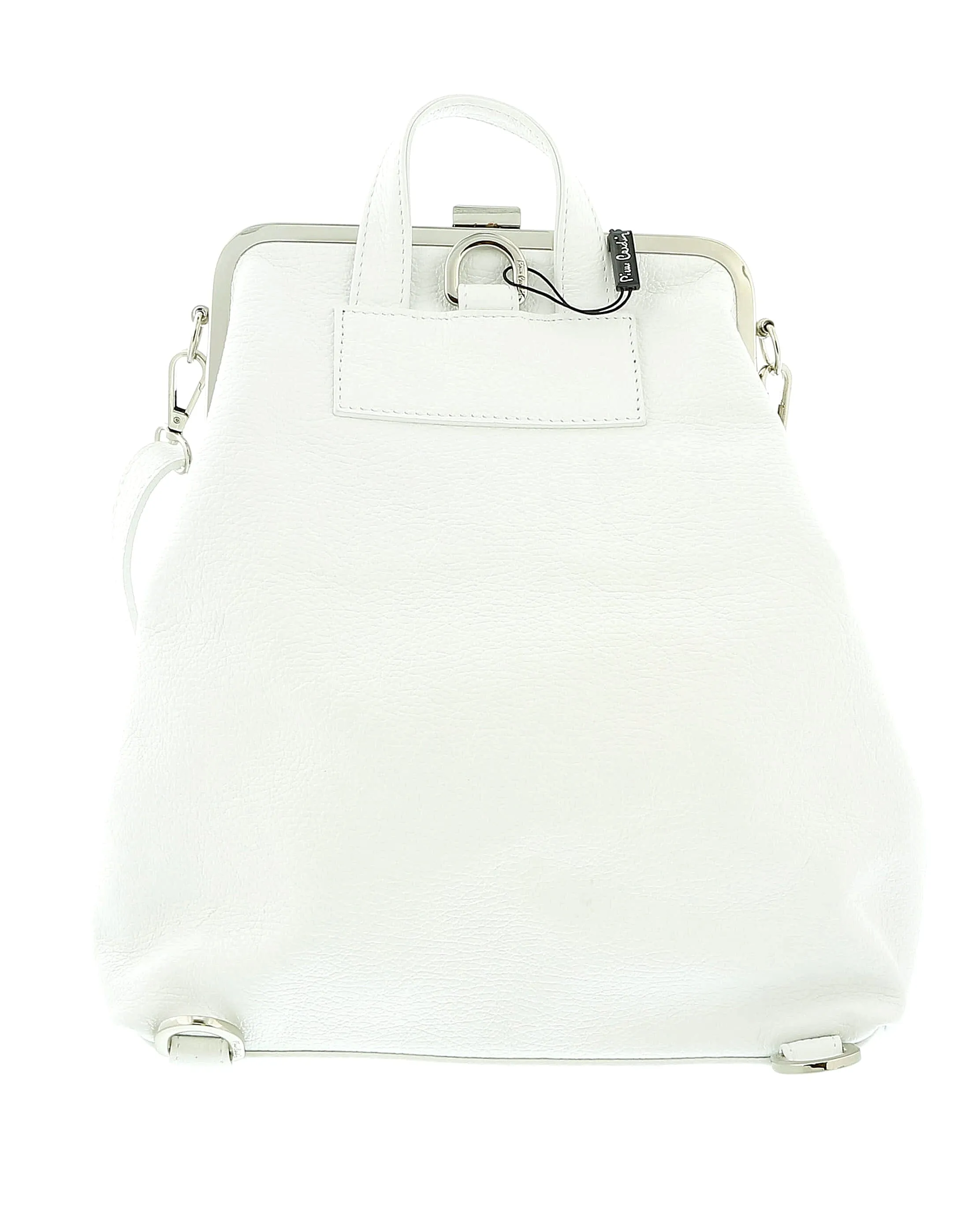 Pierre Cardin White Leather Medium Vintage Shoulder Crossbody Bag