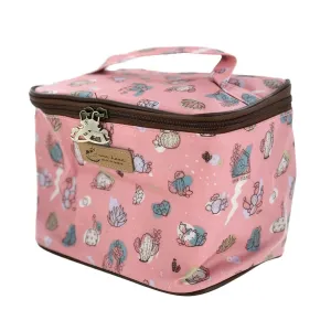 Pink Cactus Travel Cosmetic Bag