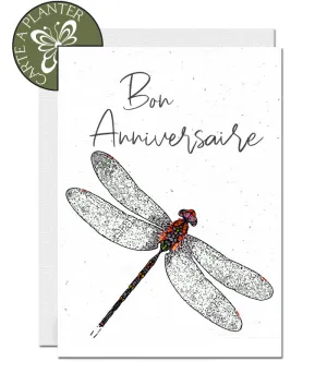 Plantable Birthday Card - Dragonfly