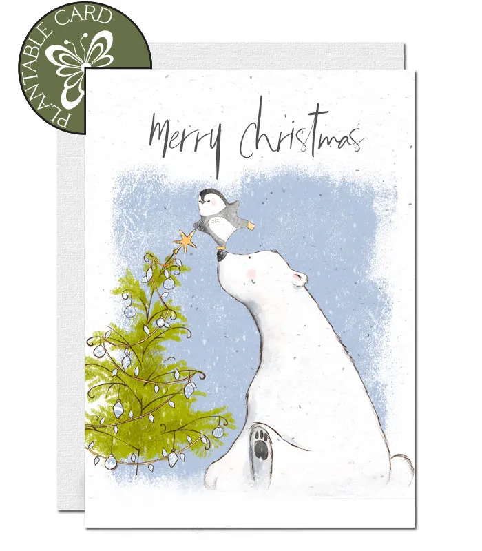 Plantable Christmas Card - The Finishing Touch