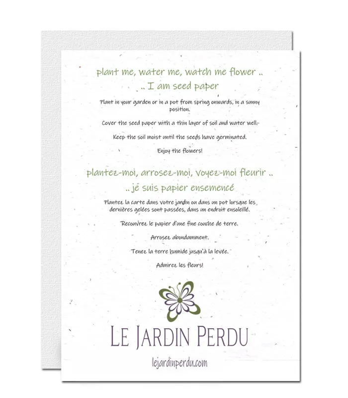 Plantable Christmas Card - The Finishing Touch