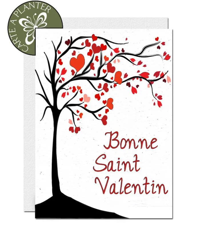 Plantable Valentines Day Card - Tree