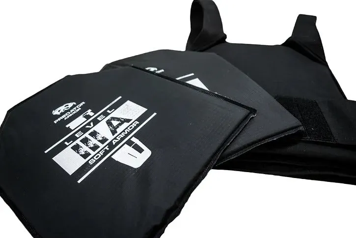 Predator Armor Level IIIA Concealable Plate Carrier Package