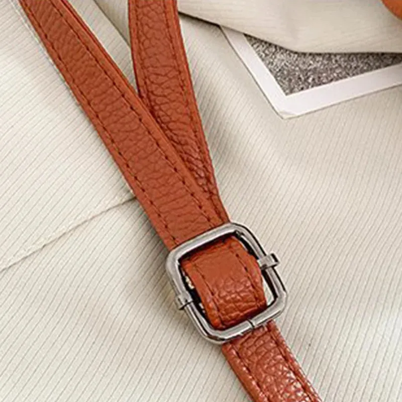 PU Shoulder Bag  Clip Clutch Retro Crossbody Bag