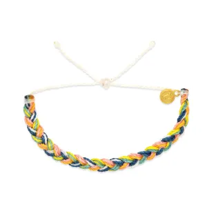Pura Vida Bracelets Multi Mini Braided Bracelet - Sunset Chaser