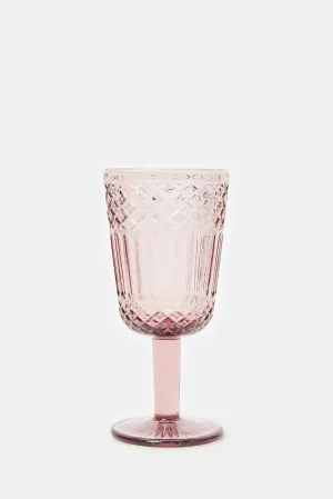 Purple Textured Stemware