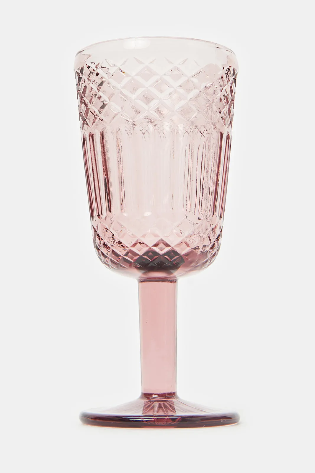 Purple Textured Stemware