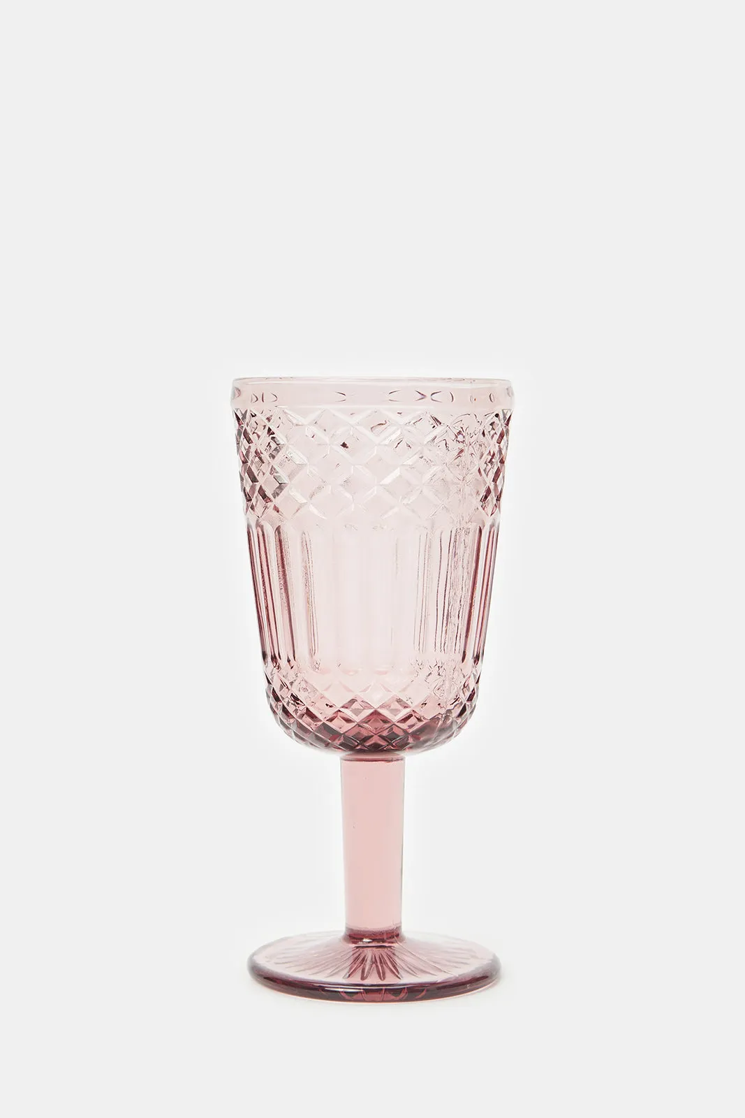 Purple Textured Stemware