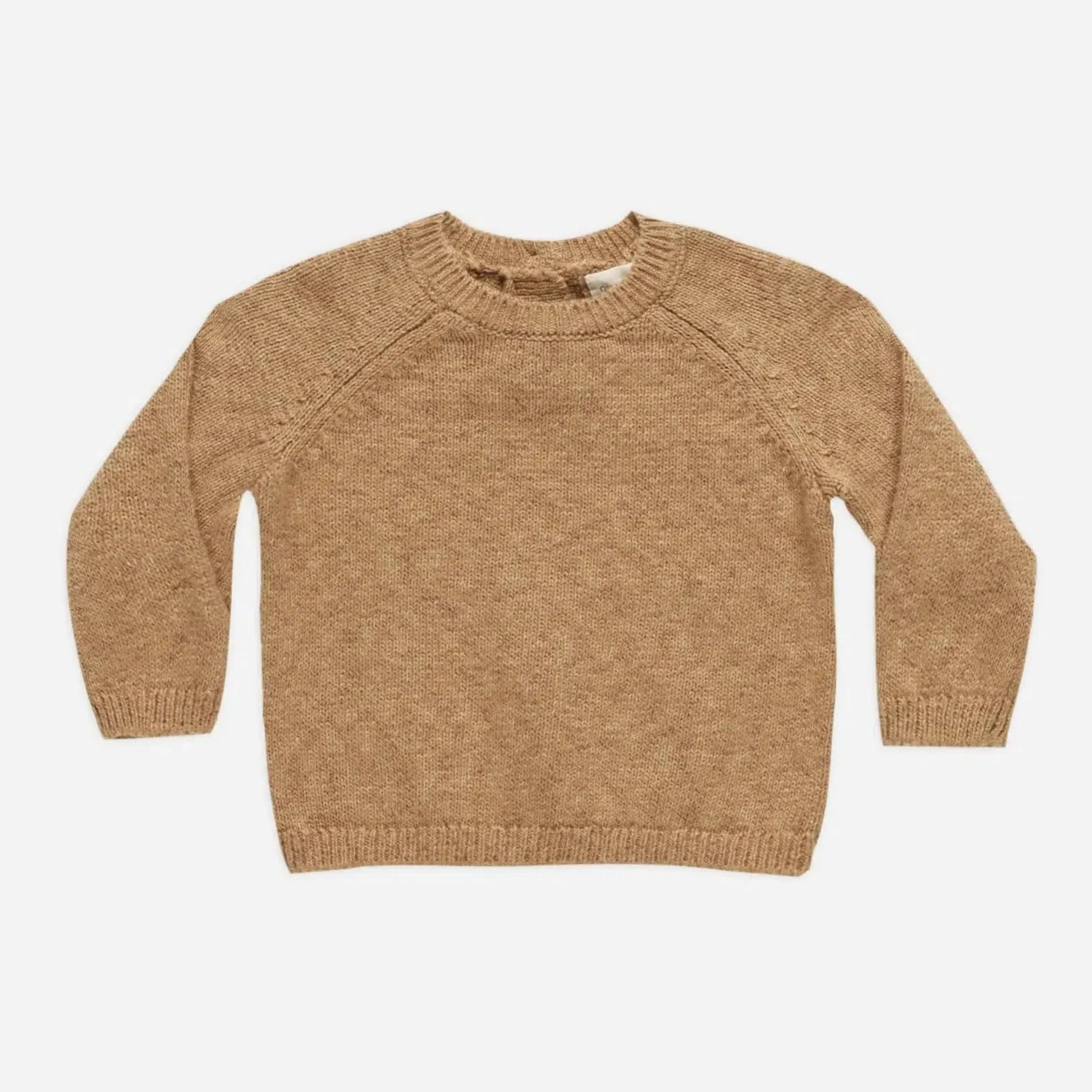 Quincy Mae - Organic Knit Sweater - Speckled Golden
