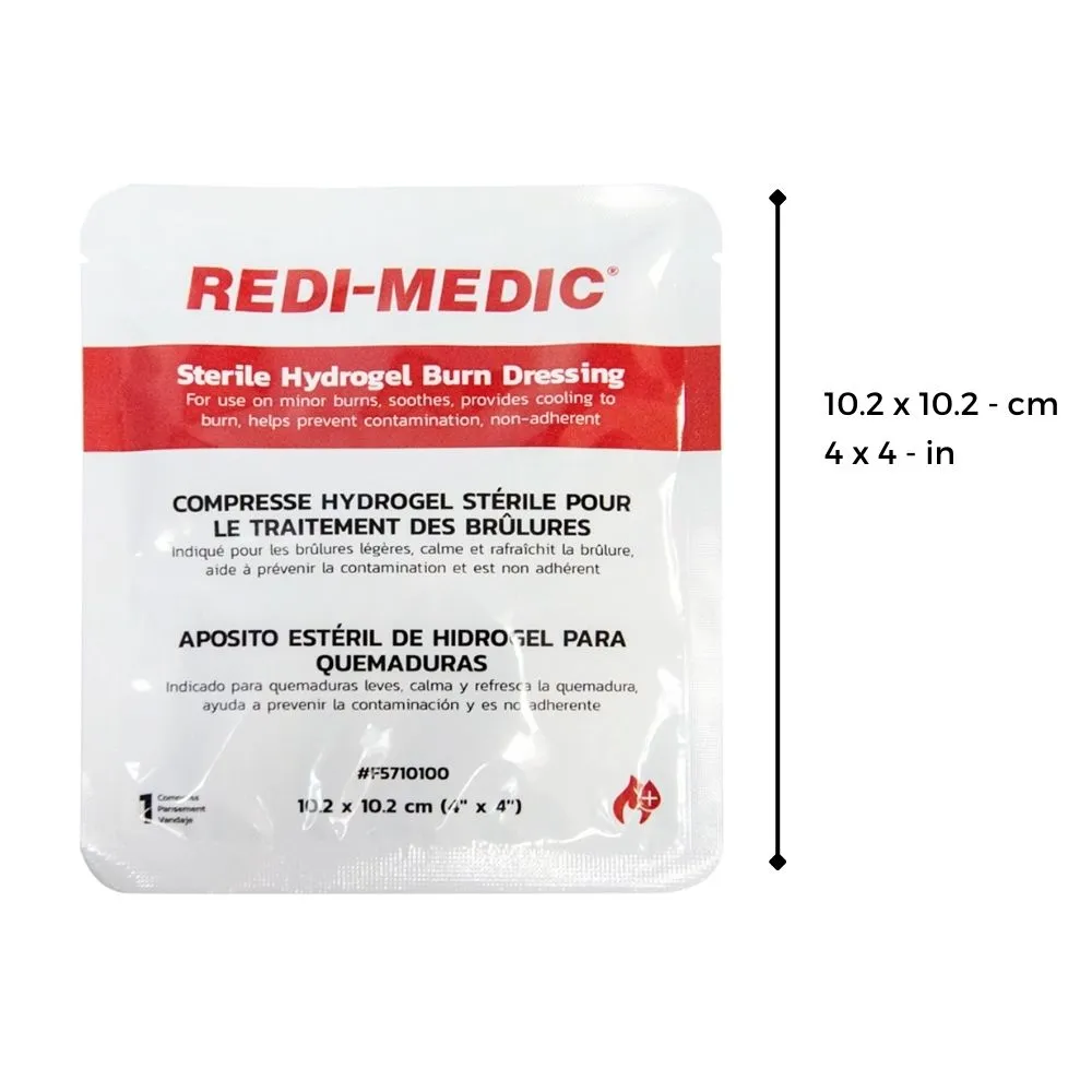 Redi-Medic 10.2x10.2-cm / 4x4-in 1 pc Sterile Burn Dressing