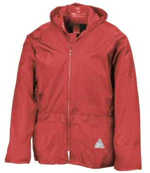 Result Waterproof Jacket/Trouser Suit in Carry Bag | Red