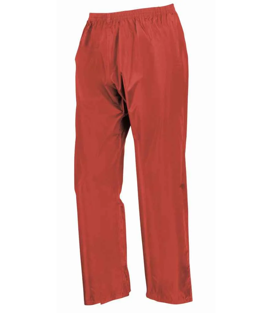 Result Waterproof Jacket/Trouser Suit in Carry Bag | Red