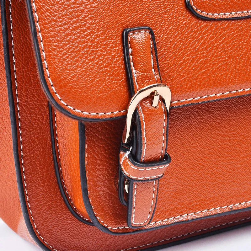 Retro Vintage PU Leather Case Bag with Strap for Instax Mini 9/ 8/ 8  Camera, Polaroid ZIP/ Z2300