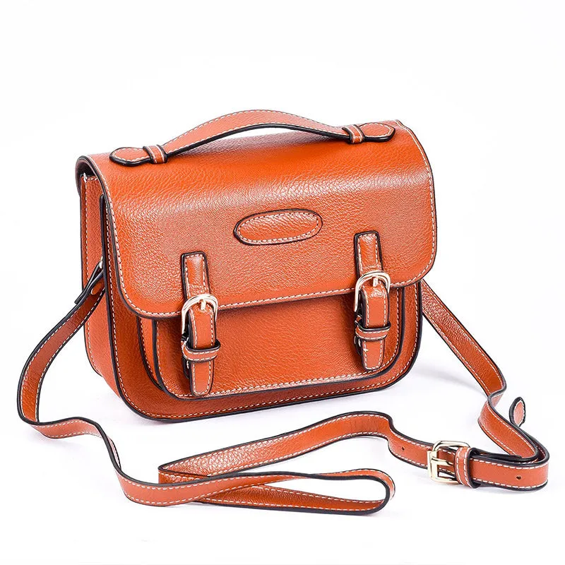 Retro Vintage PU Leather Case Bag with Strap for Instax Mini 9/ 8/ 8  Camera, Polaroid ZIP/ Z2300
