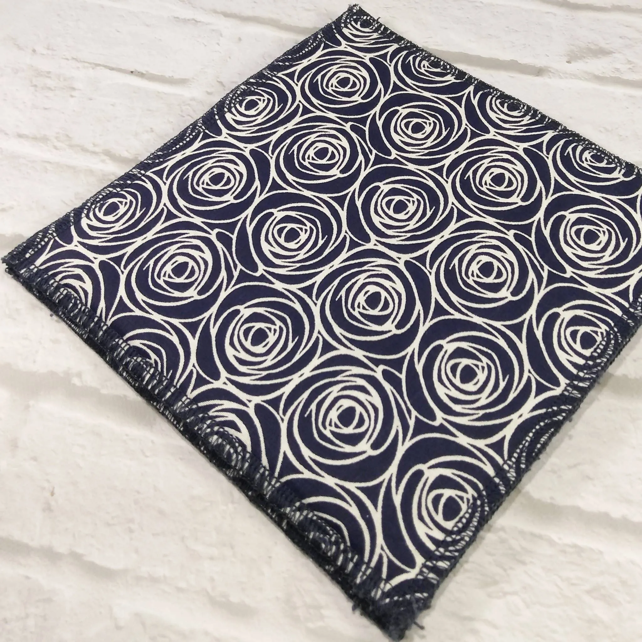 Reusable dishcloth navy blue
