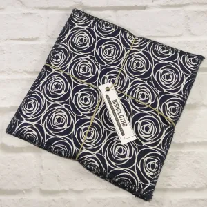 Reusable dishcloth navy blue