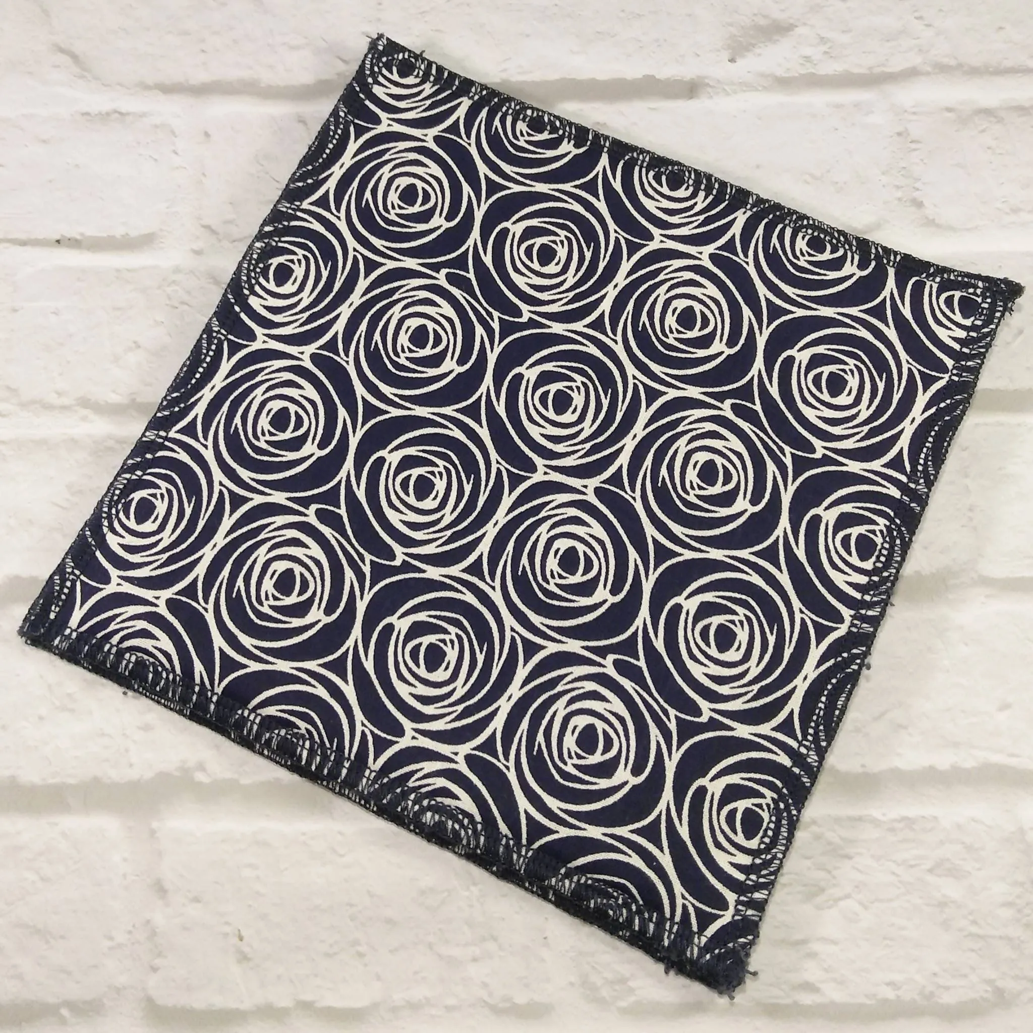 Reusable dishcloth navy blue