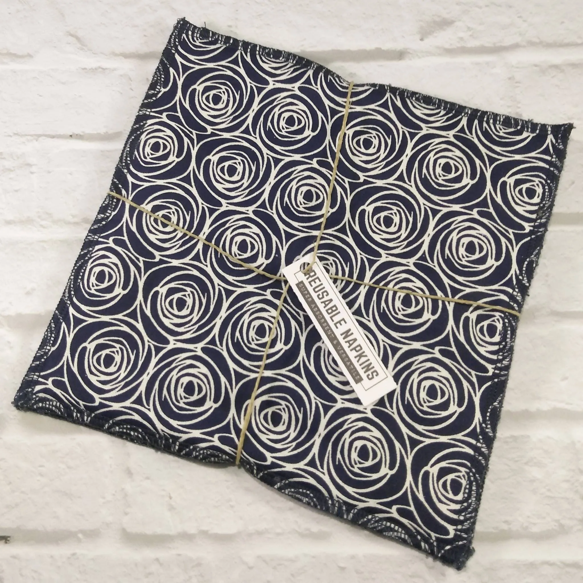 Reusable Napkins Navy Blue