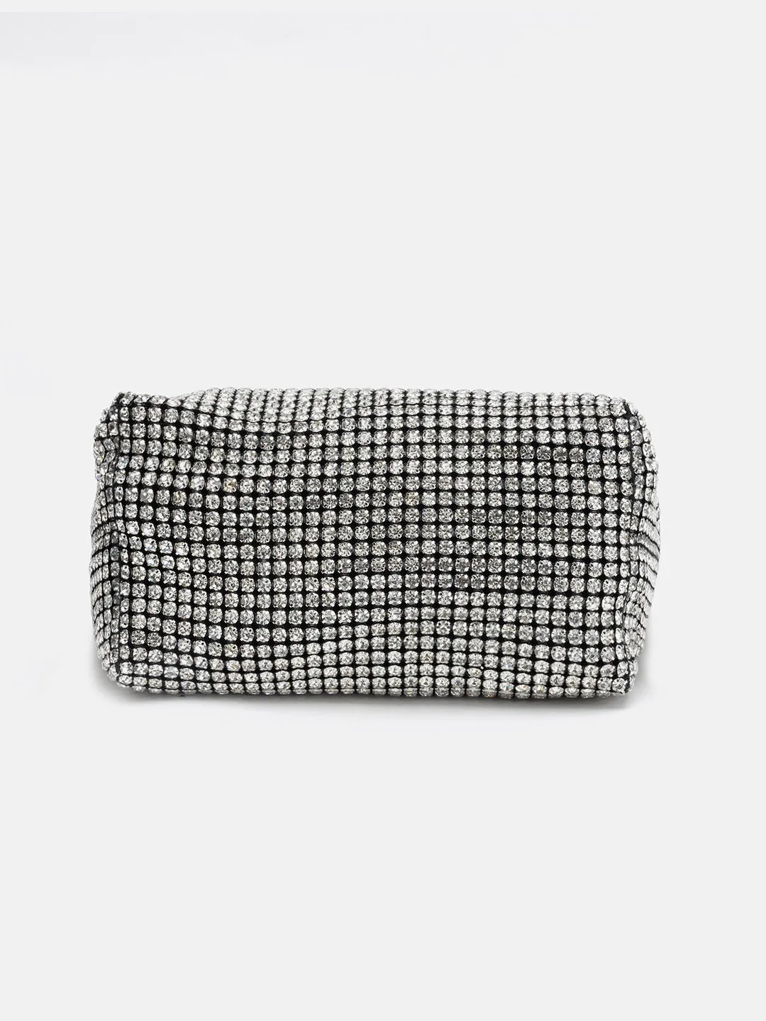 Rhinestone Knot Hobo Bag