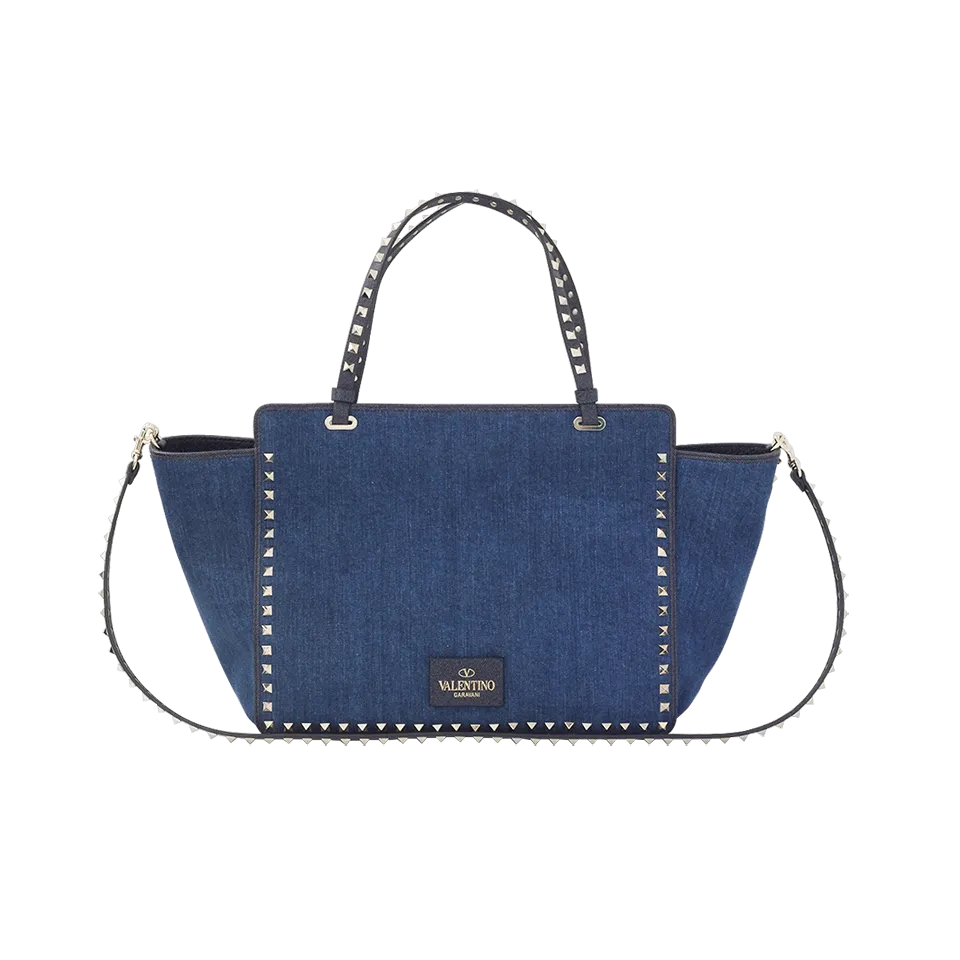 Rockstud Medium Butterfly Tote