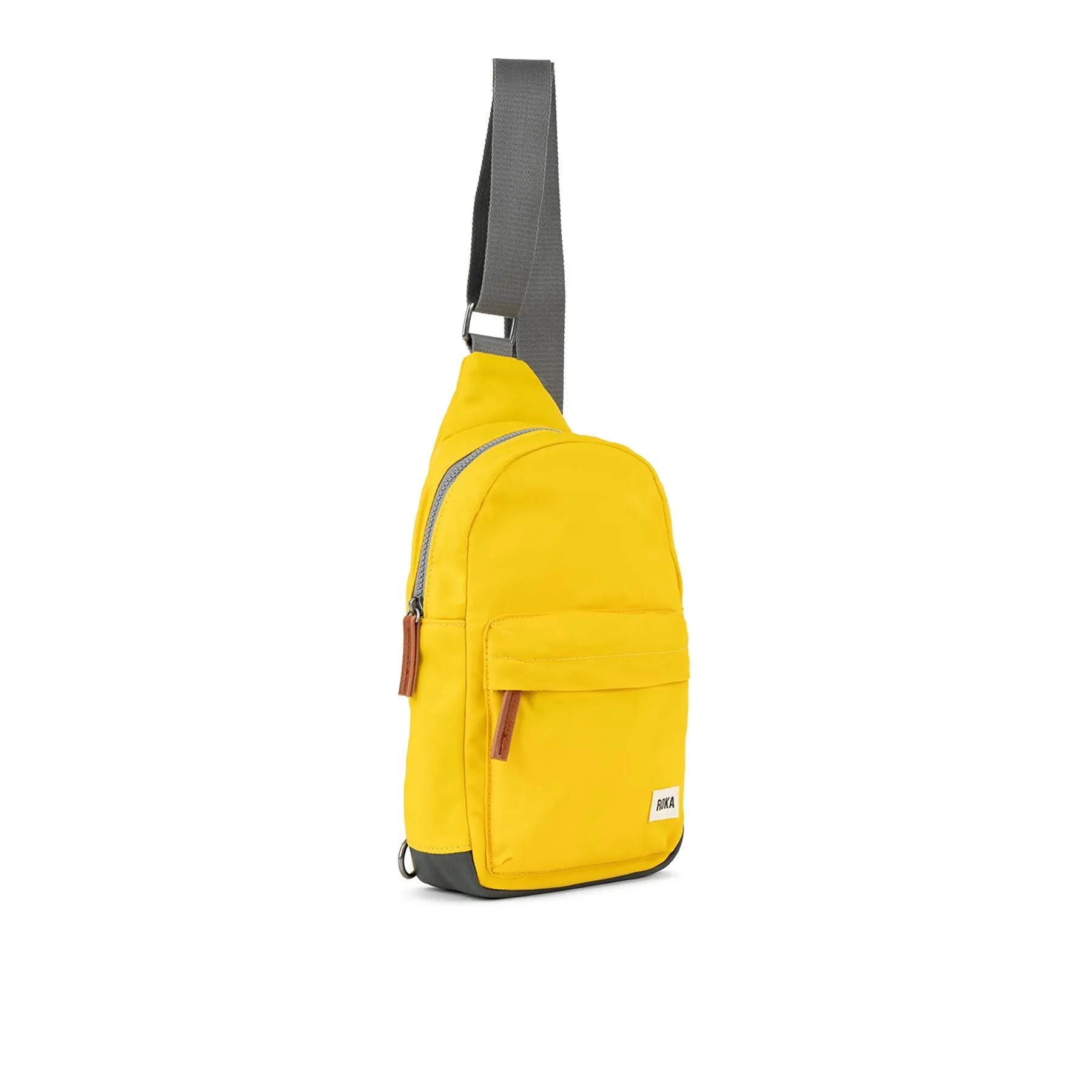 ROKA Willesden B Large Recycled Nylon Bag - Mustard