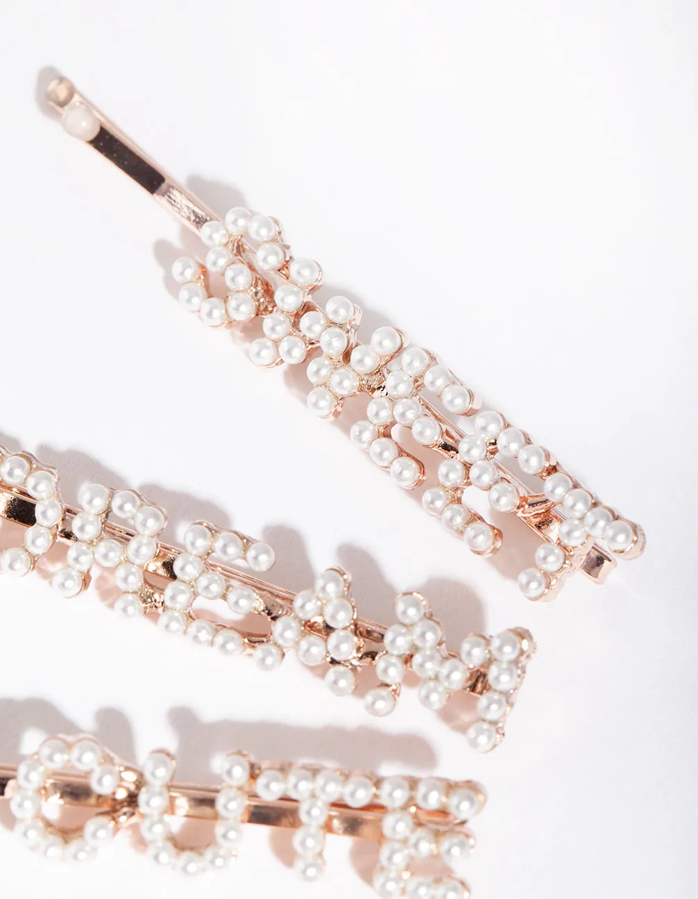 Rose Gold Deam Sweet Hair Clip Pack