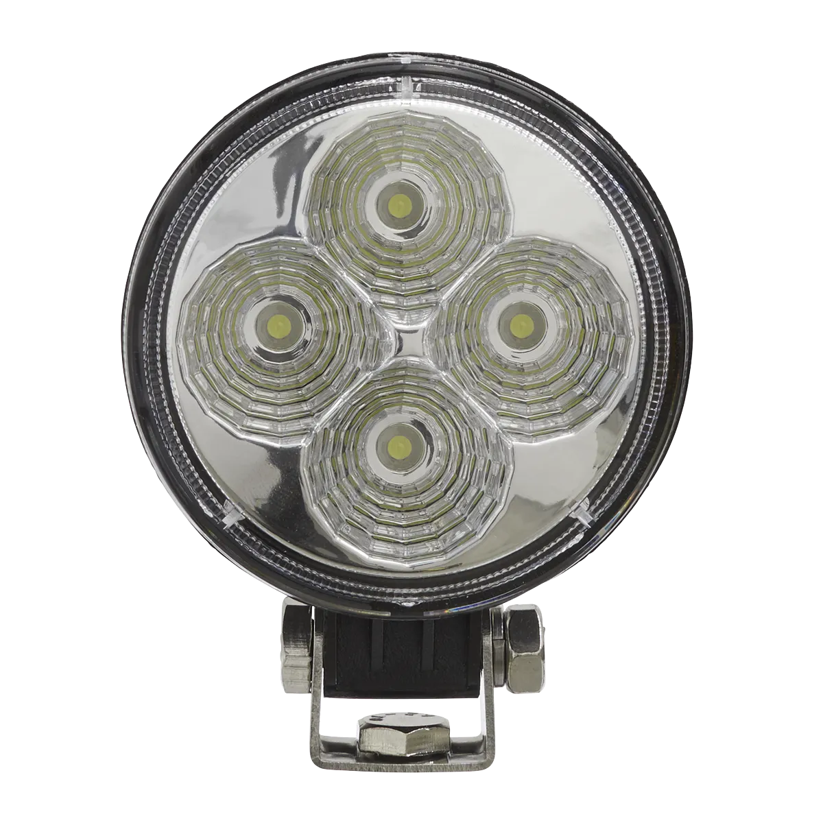 Round Work Light with Mounting Bracket 12W LED