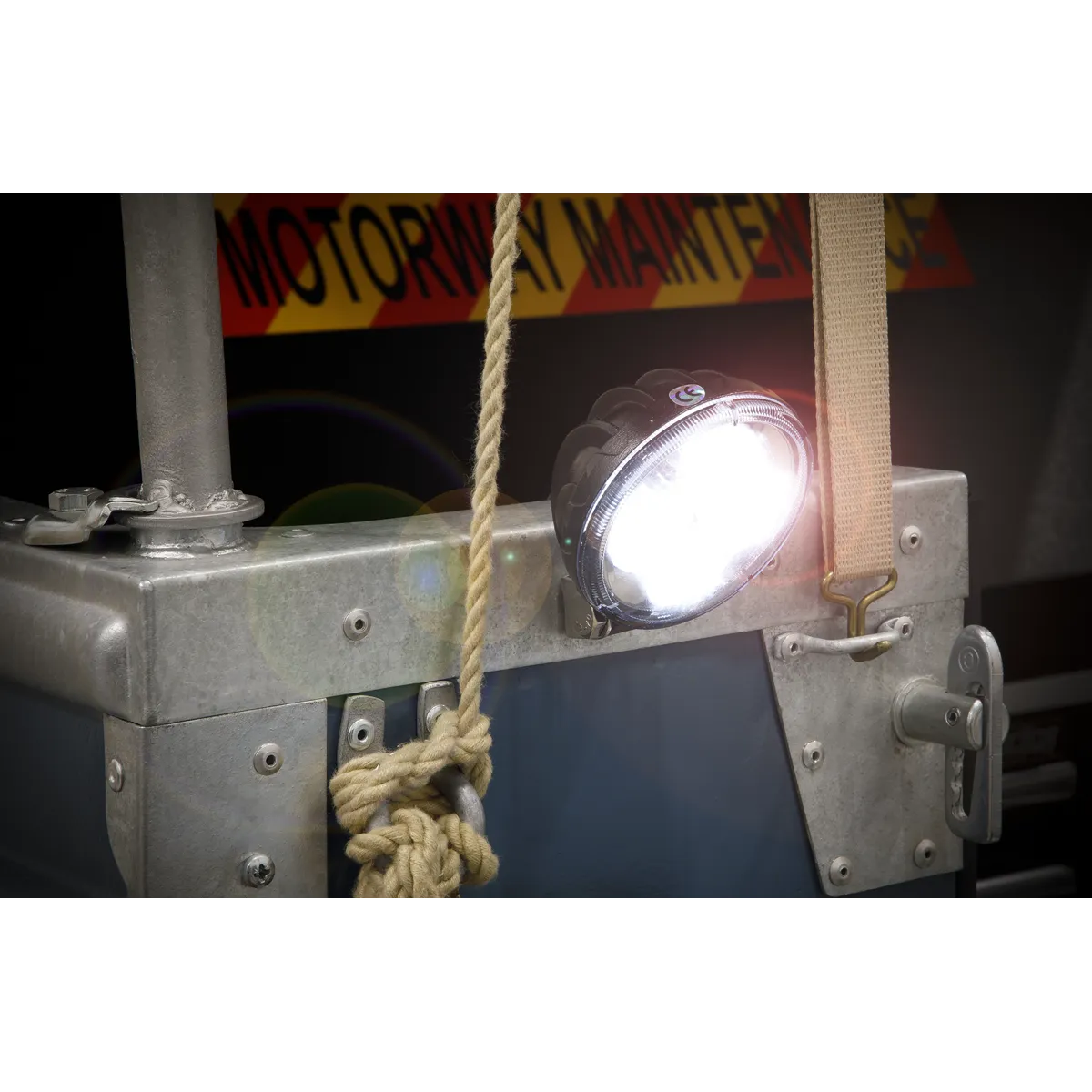 Round Work Light with Mounting Bracket 12W LED