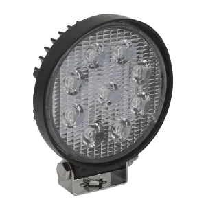 Round Work Light with Mounting Bracket 27W LED