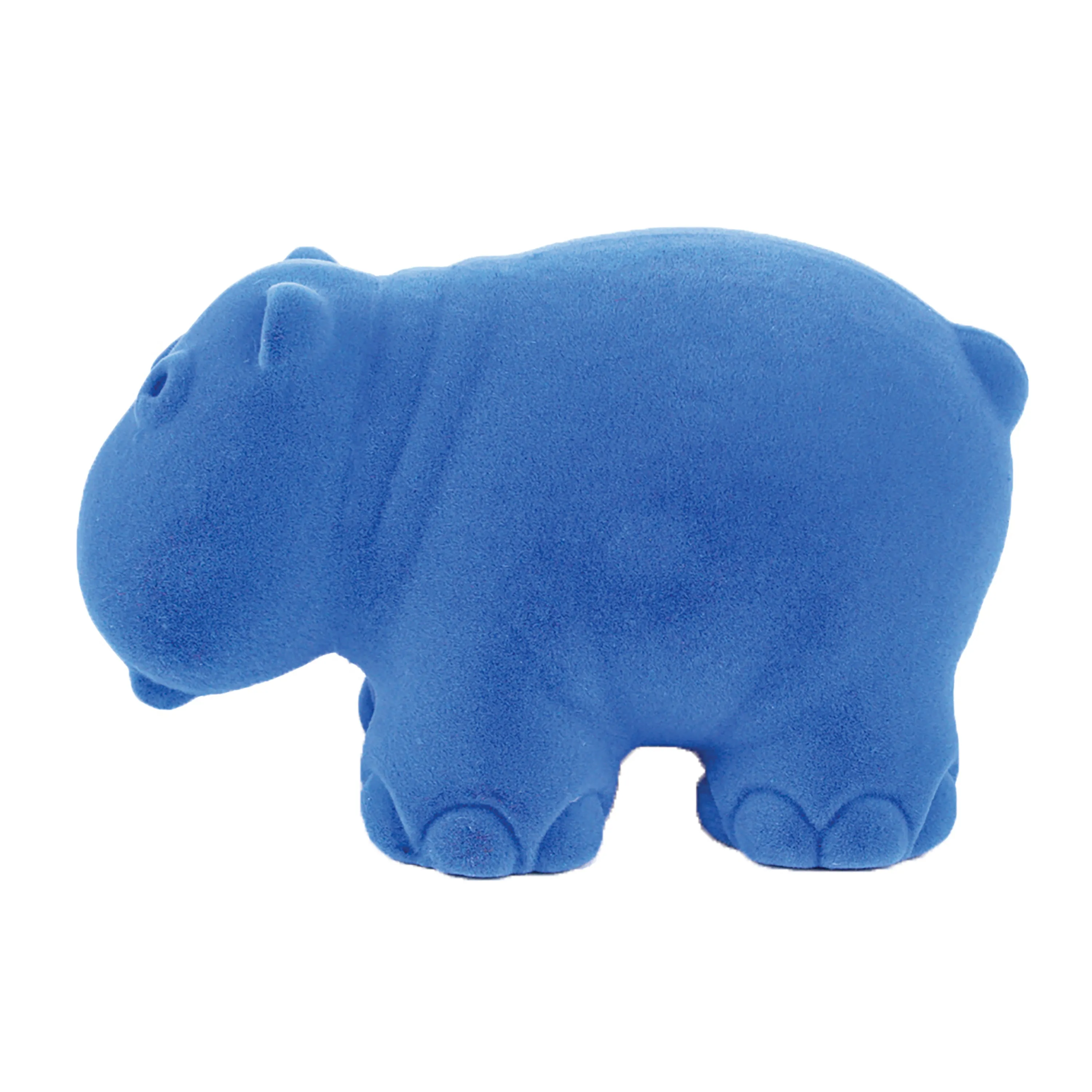 Rubbabu&reg; Animal Buddy Hippo, Blue