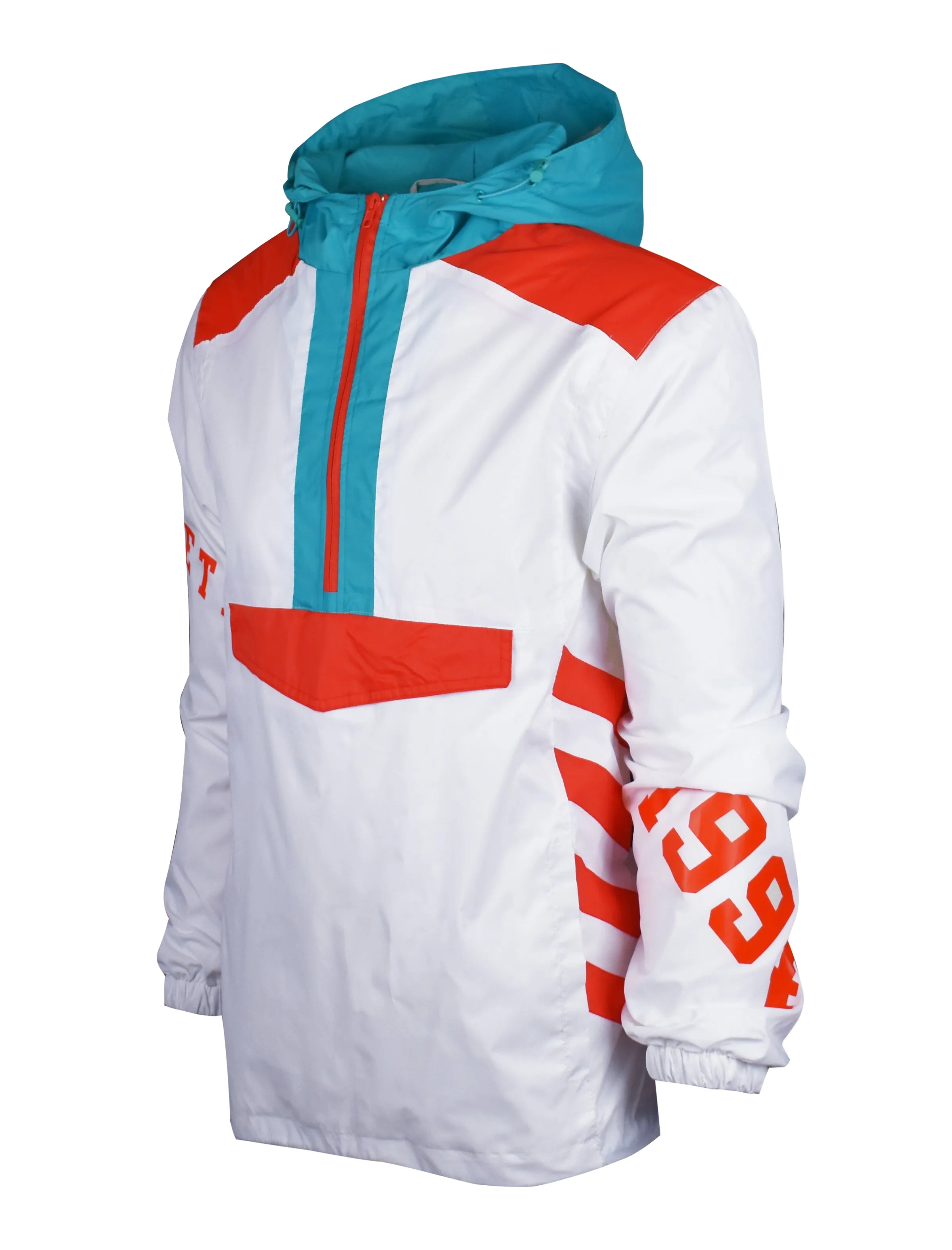 S51910-Color Block Windbreaker JACKET