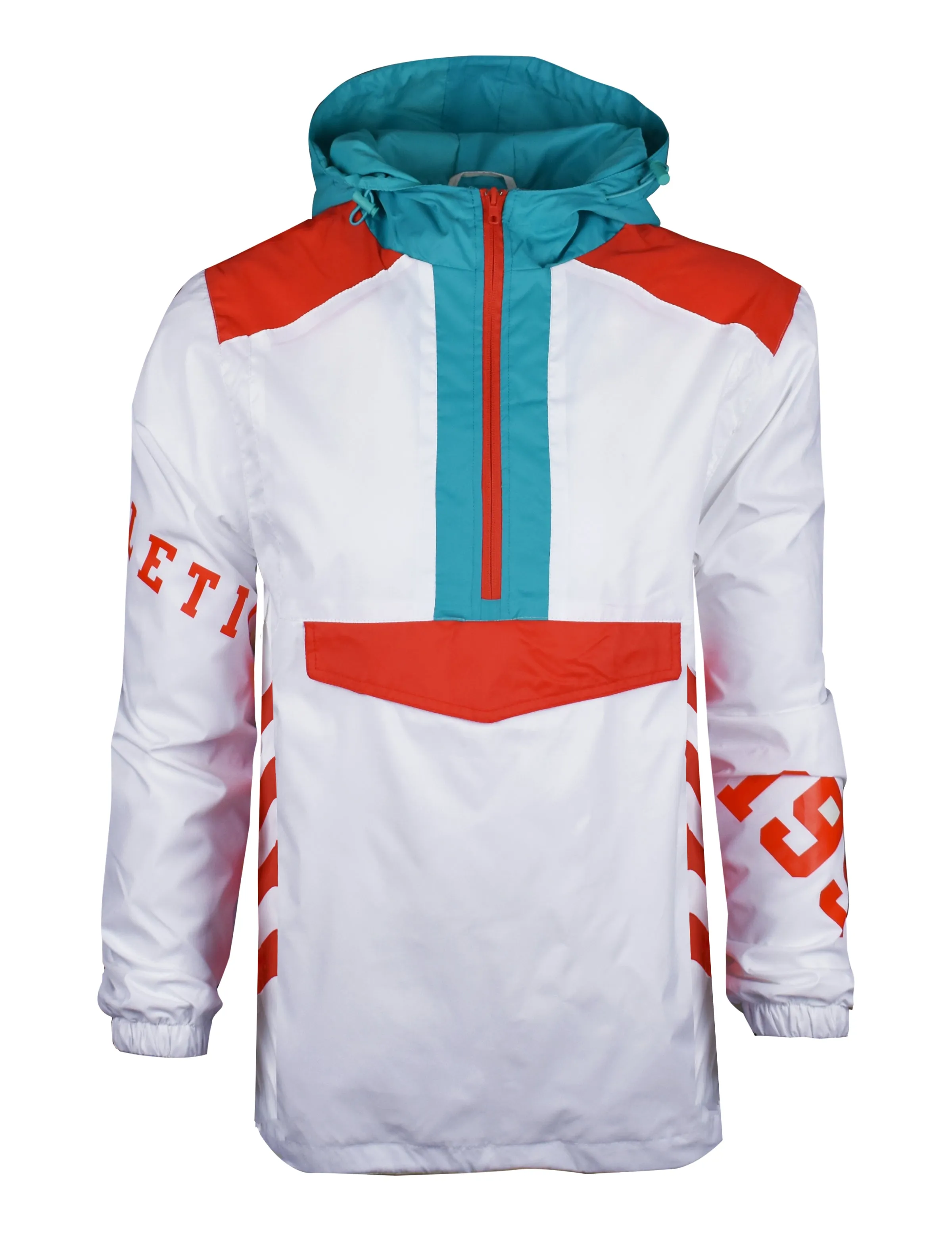 S51910-Color Block Windbreaker JACKET