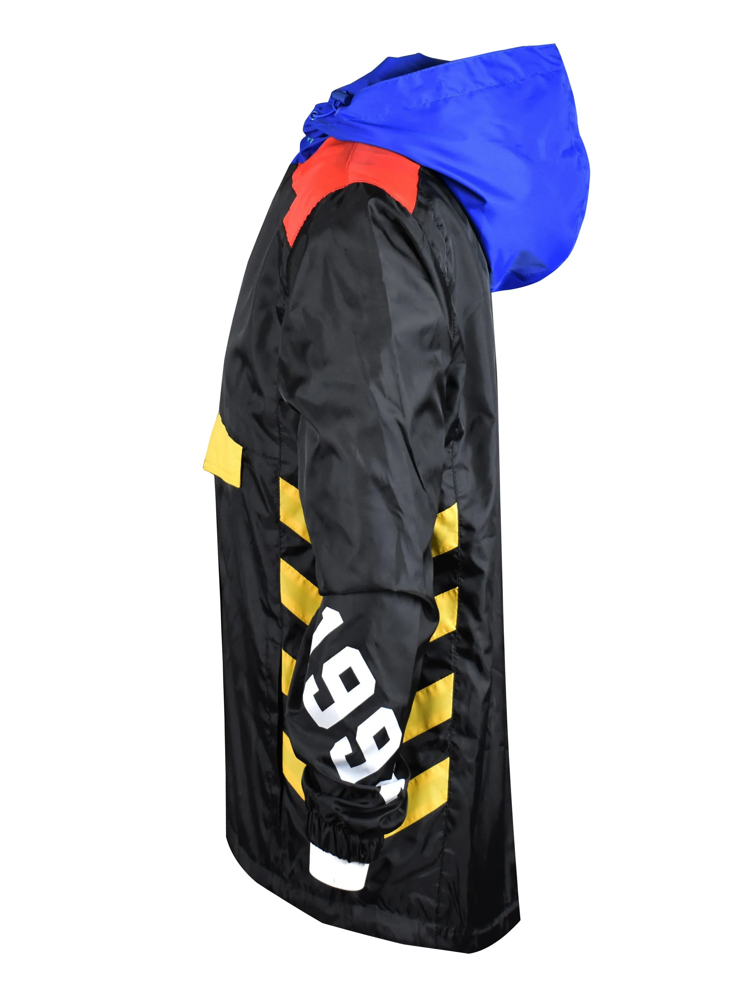 S51910-Color Block Windbreaker JACKET