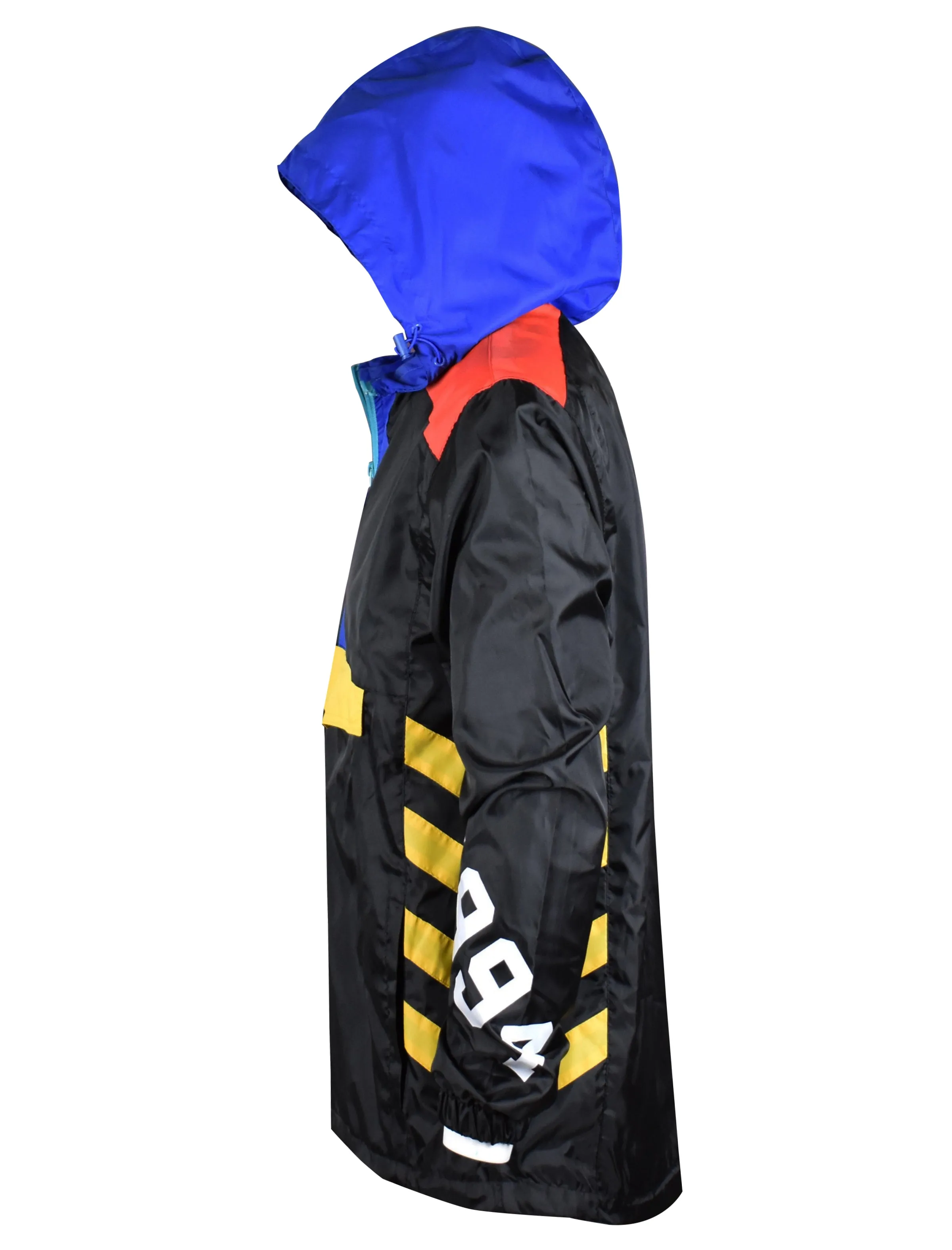 S51910-Color Block Windbreaker JACKET