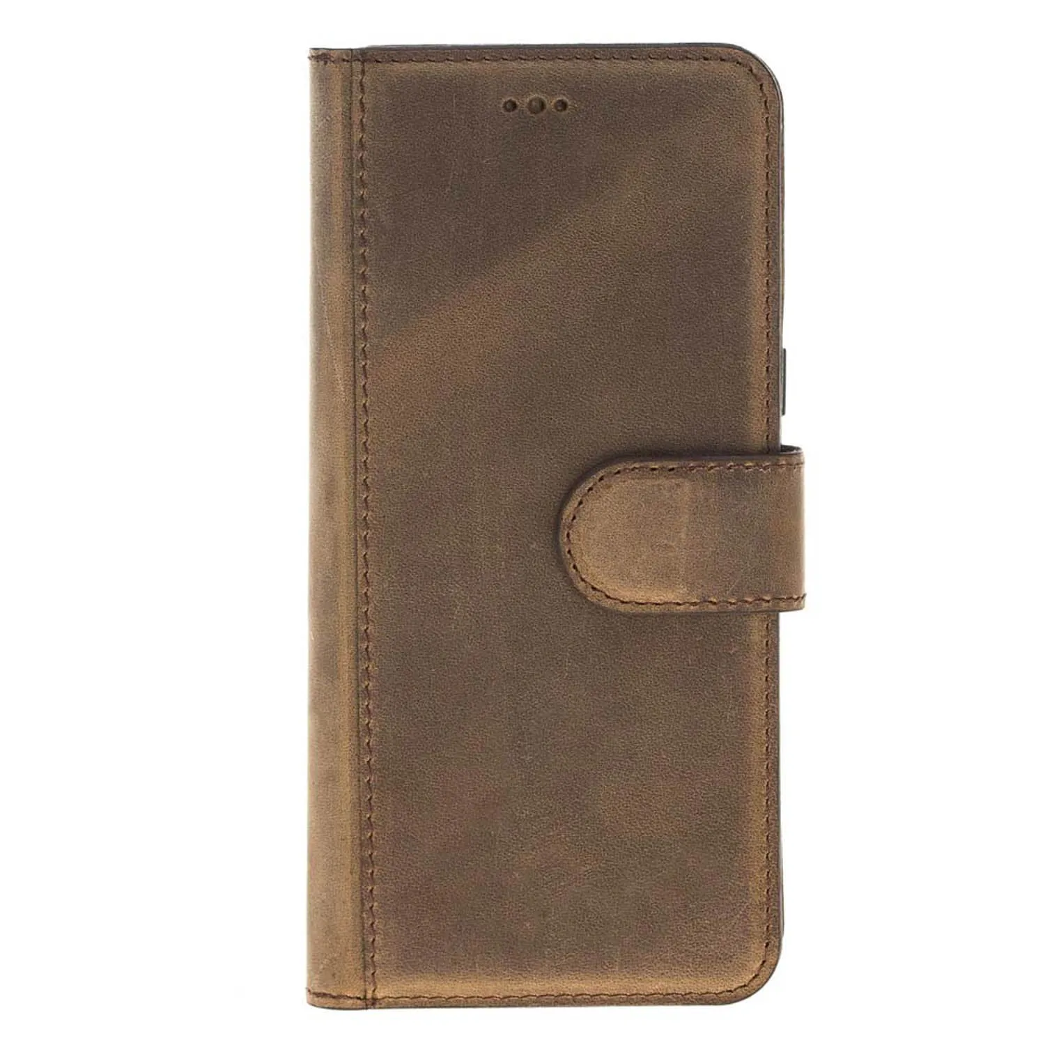 Samsung Galaxy S8 Dual Fold Magnetic Detachable Leather Wallet Case