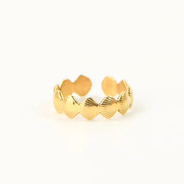 Seashell Gold Ring