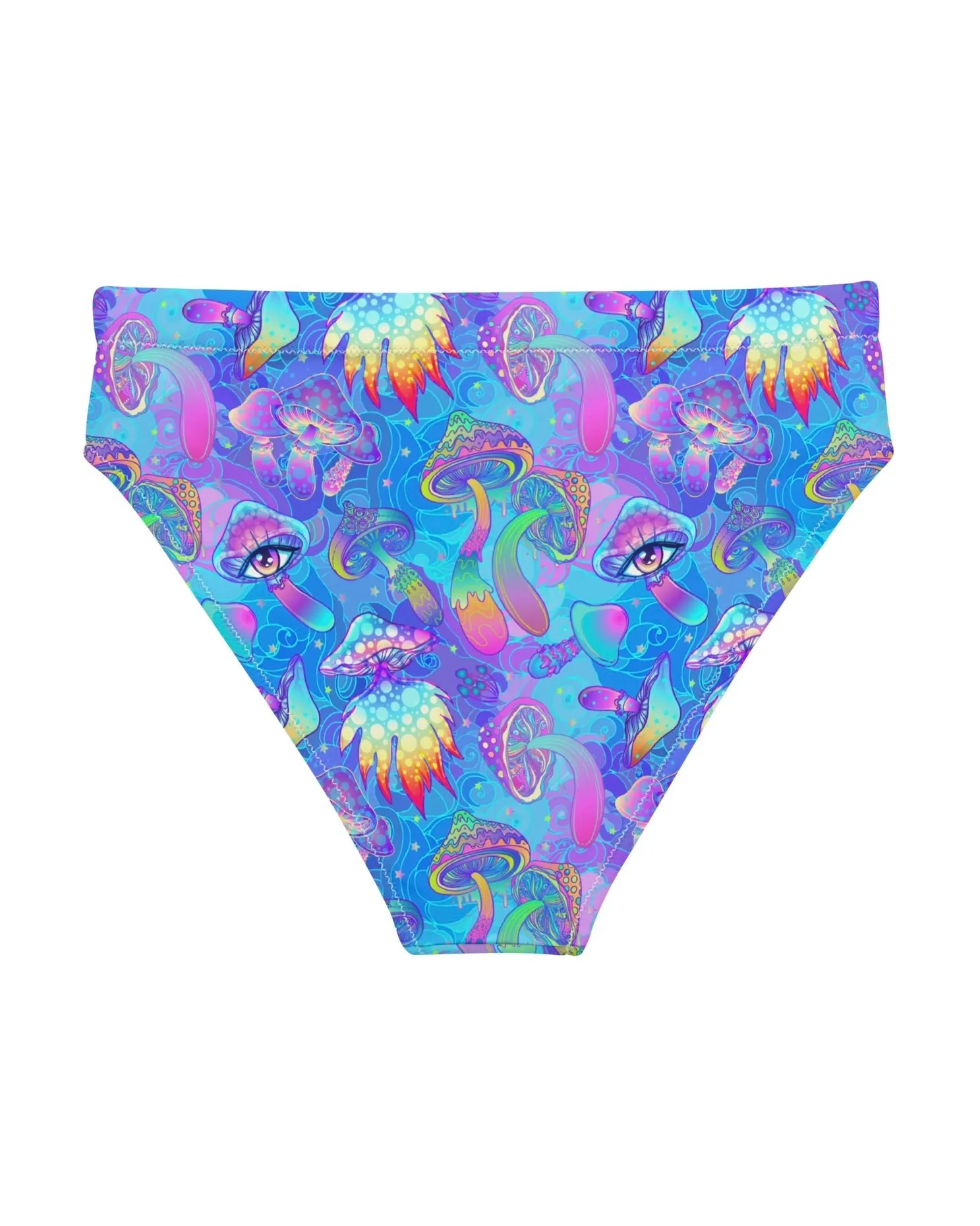 Shroomin Blue High Waisted Bottoms