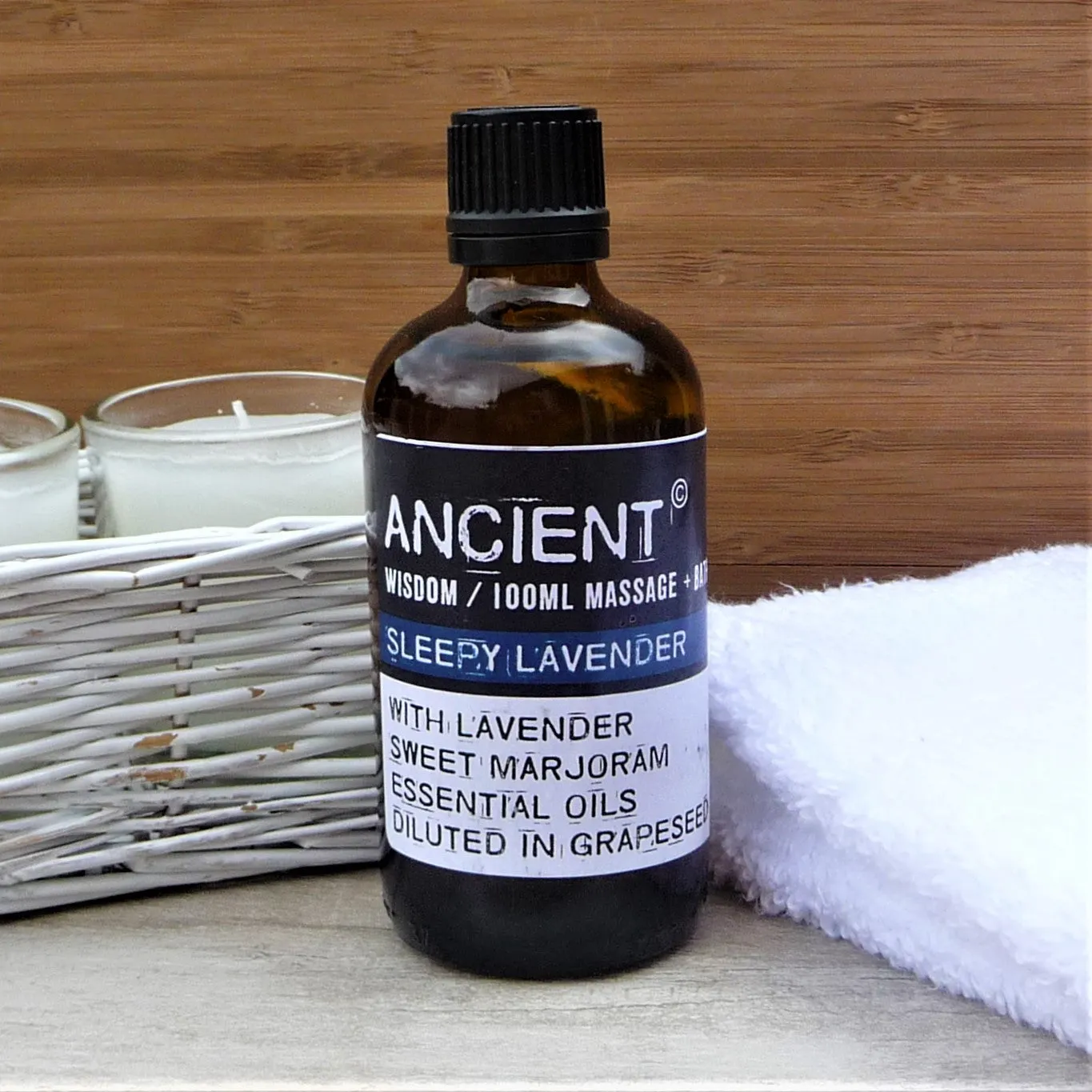 Sleepy Lavender Blend Lavender & Sweet Marjoram Massage & Bath Oil