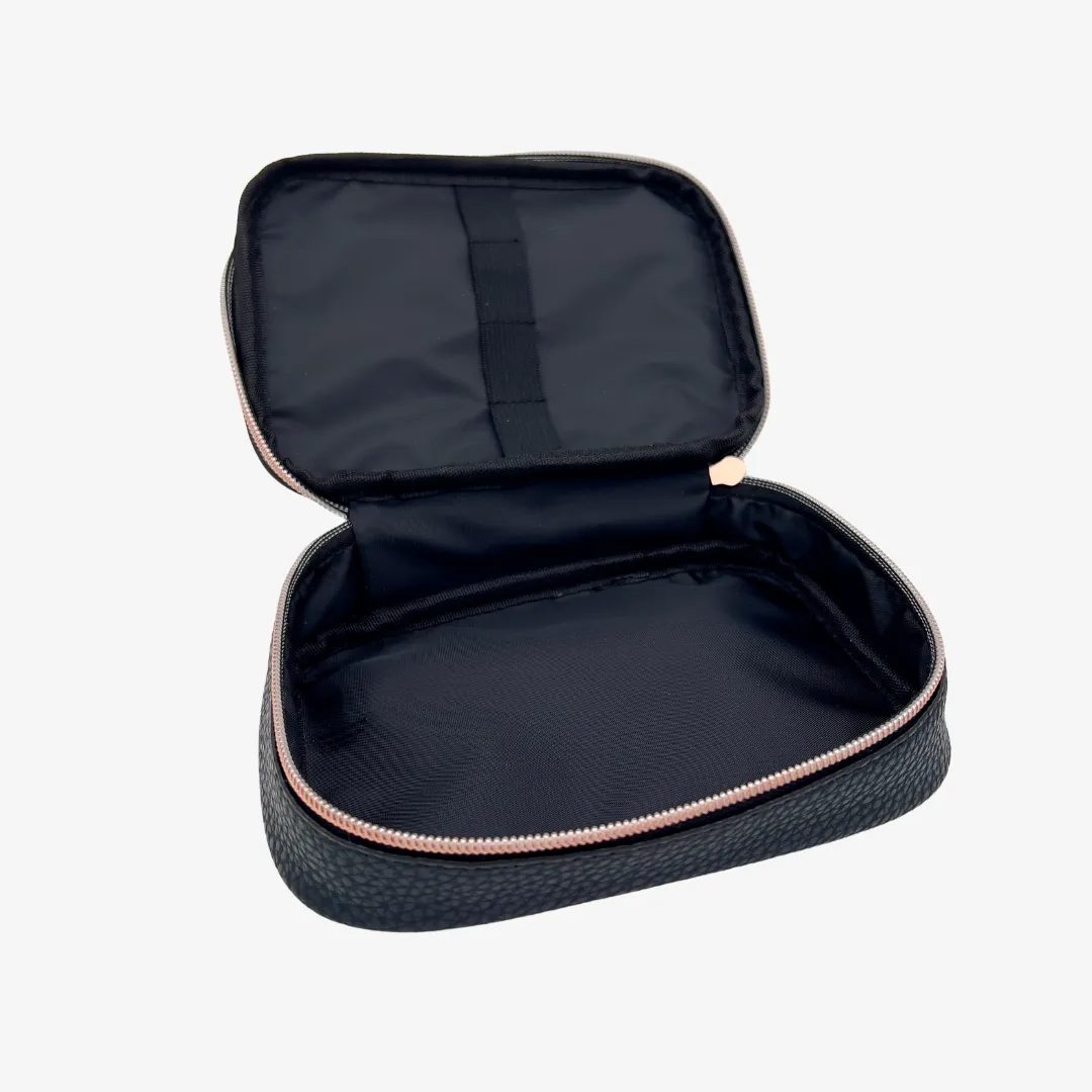 Small Black Cosmetic Bag