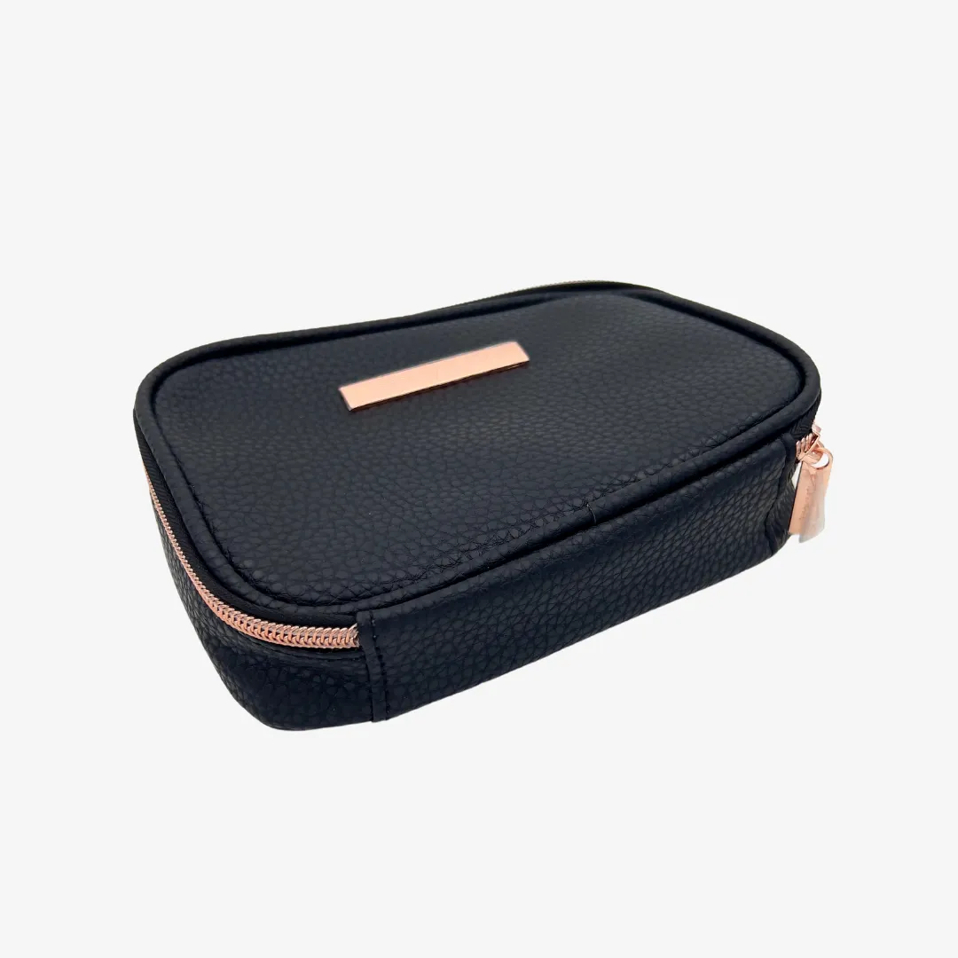 Small Black Cosmetic Bag