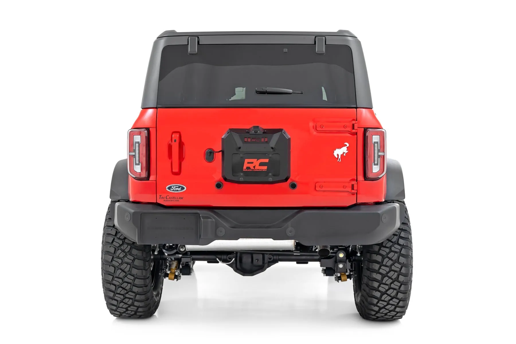 Spare Tire Carrier Delete Kit - Ford Bronco 4WD (2021-2023)