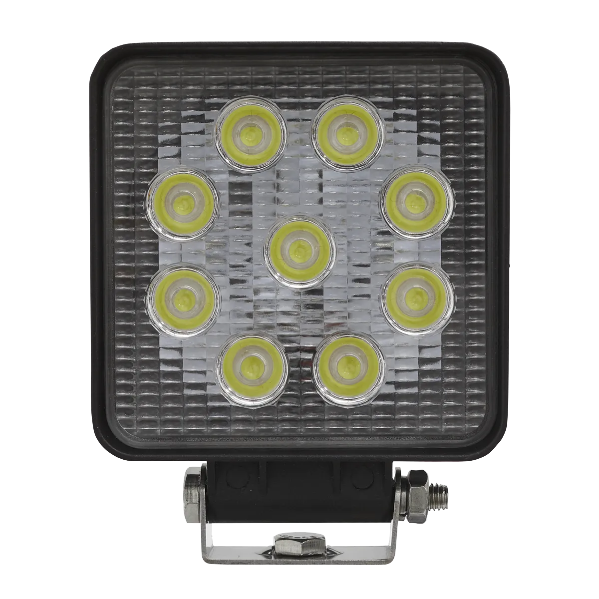 Square Work Light with Mounting Bracket 27W LED