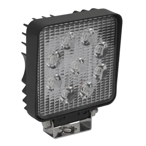 Square Work Light with Mounting Bracket 27W LED