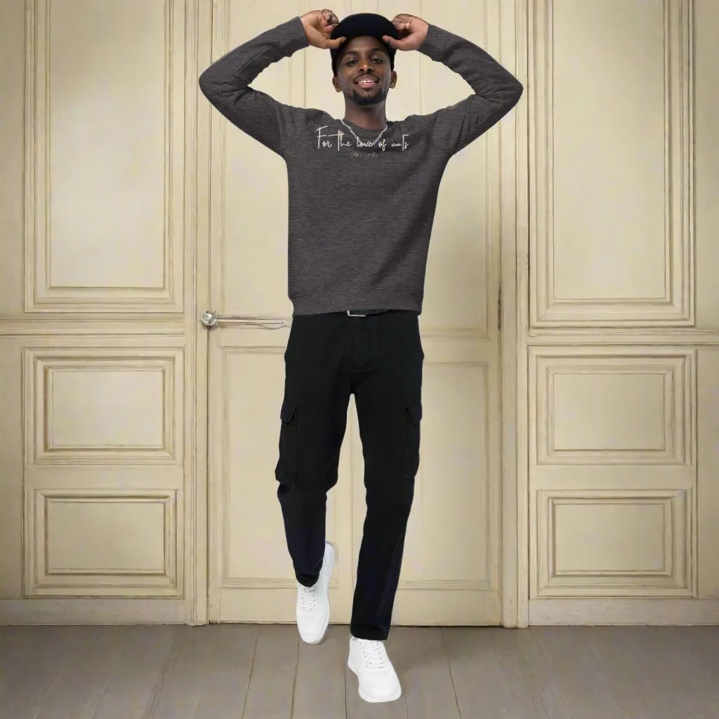 Sustainable Cat Lover’s Sweatshirt - “For the Love of Cats”
