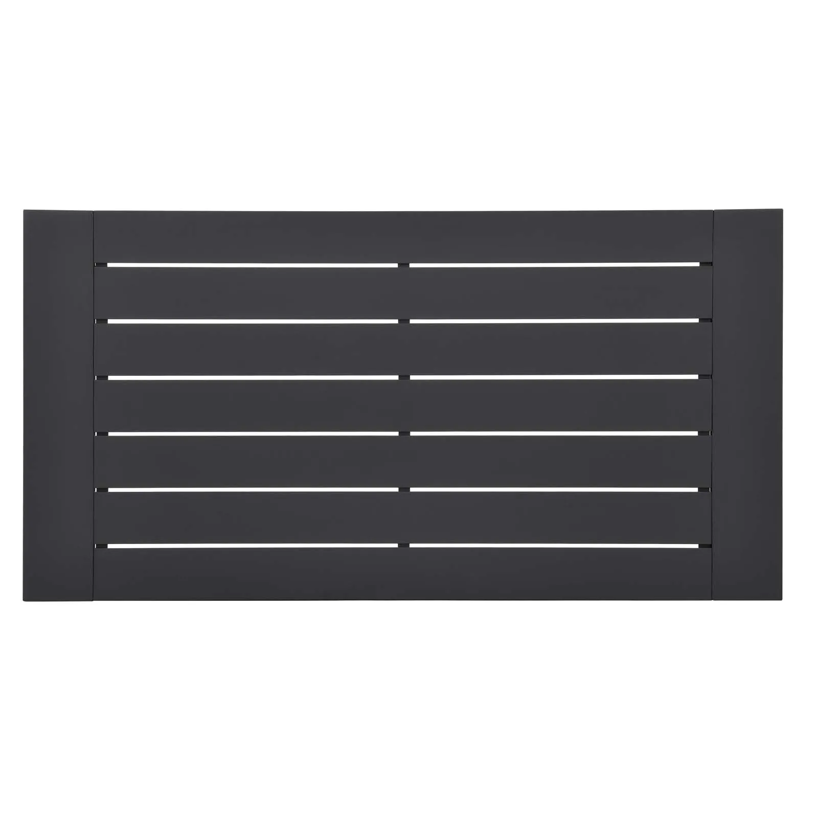 Tahoe Outdoor Patio Powder-Coated Aluminum 2-Piece Set Gray White EEI-5750-GRY-WHI